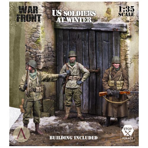 现货 Scale75 Miniatures US SOLDIERS AT WINTER 1/35 含场景