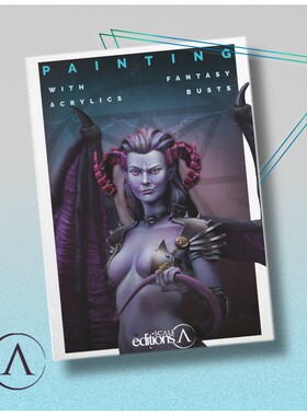 Scale75 SEB-006 PAINTING WITH ACRYLICS - FANTASY BUSTS