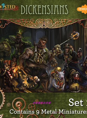 现货 Demented Games DICKENSIANS BOX SET 1 32mm