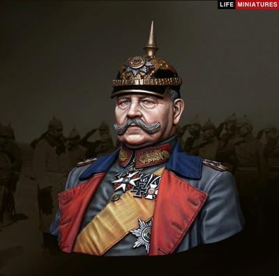 现货 Life Miniatures Paul von Hindenburg BUST