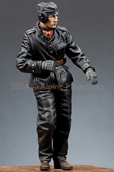 现货 Alpine 35173 SS Panzer Commander #2 1/35