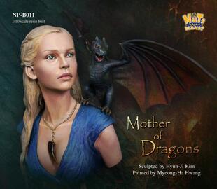现货 Nutsplanet Mother of Dragons 1/10th Bust