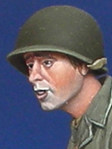 现货 Alpine Miniatures H004 US Helmet Heads & Hands 1/35