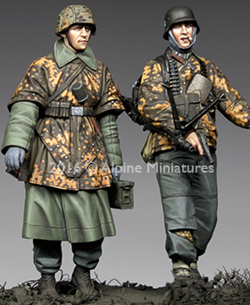 现货 Alpine 35213 KG Hansen at Poteau Set #1 1/35