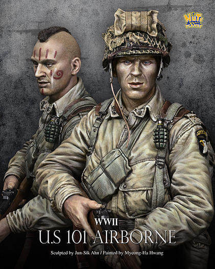 现货 Nuts planet U.S 101st AIRBORNE 1/10th Bust