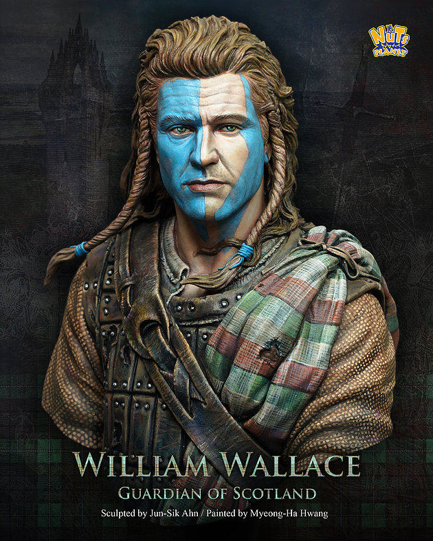 nutsplanet william wallace 1/10th bust