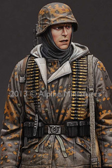 现货 Alpine 16020 MG Ammo Carrier 1/16