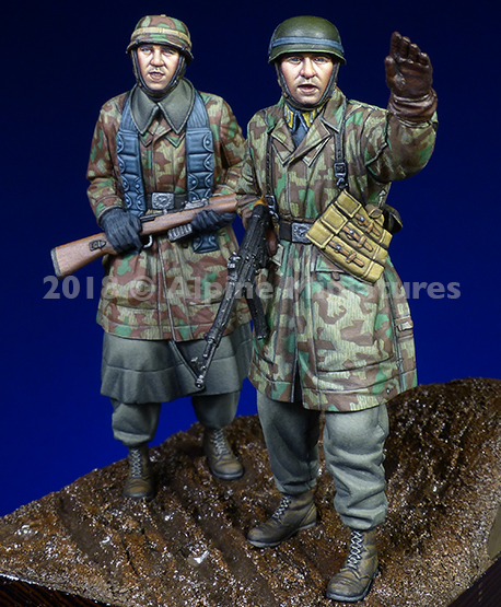 现货 Alpine 35249 Fallschirmjaeger, Ardennes Set 1/35