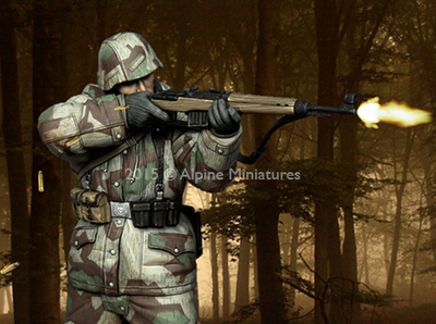 现货 Alpine 16029 German Grenadier 1/16