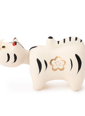 「京都和风」日本制 中川政七商店 限定張子飾り会摇头的摆件寅虎