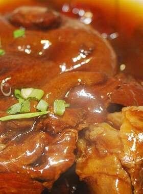 陕西特产大荔景壁牌带把肘子老碗卤味猪肉熟食加热即食过年货礼盒
