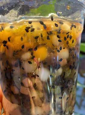 藕粉冰粉专用配料散装奶茶烧仙草冰粉水果捞配料5斤 商用摆摊组合