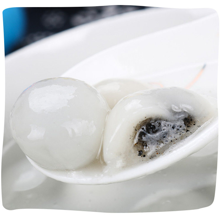新款 小小玉黑芝麻汤圆280g*1包 元宵糯米小圆子点心甜点包点郑州