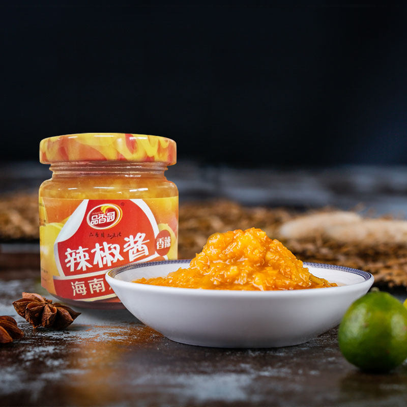 新款 海南特产 海南辣椒酱100克香辣调味品调料小辣椒酱料中国大