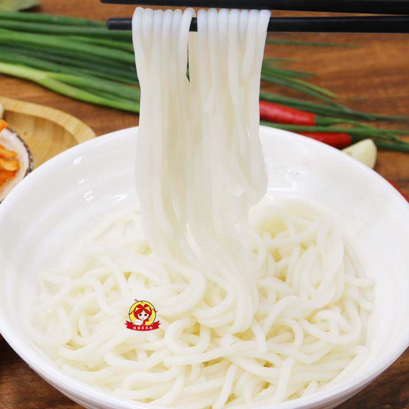 桂林鲜湿米粉 二两鲜粉湿粉速食素粉 方便单粉包粉饼圆粉家用方便图片