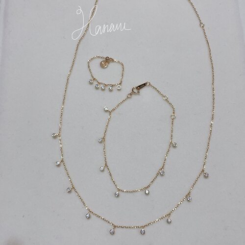 starjewelry闪烁满天星套装项链