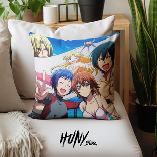 碧蓝之海古手川千纱漫展动漫二次元摆摊周边定制靠垫礼物抱枕