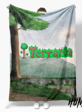 TR泰拉瑞亚Terraria游戏周边生日礼物沙发毯宿舍空调毯午休毯毛毯