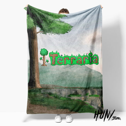 TR泰拉瑞亚Terraria周边毛毯