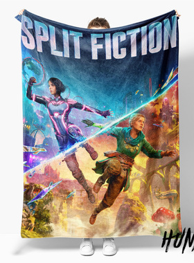 双影奇境Split Fiction游戏周边礼物沙发毯宿舍空调毯午休毯毛毯