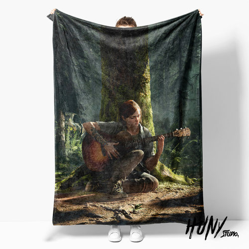 最后生还者乔尔艾莉毛毯