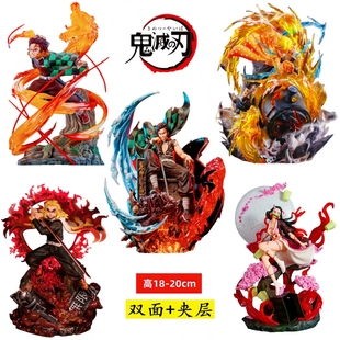 鬼灭之刃炭治郎亚克力立牌摆件手办模型周边富冈义勇善逸