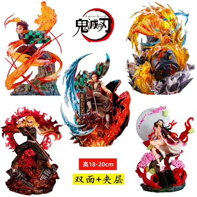 鬼灭之刃炭治郎亚克力立牌摆件手办模型周边富冈义勇善逸贵眉