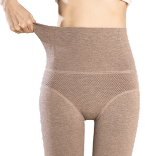 收腹羊绒打底裤秋冬季女内外穿加绒加厚黑灰色连裤袜高腰保暖棉裤