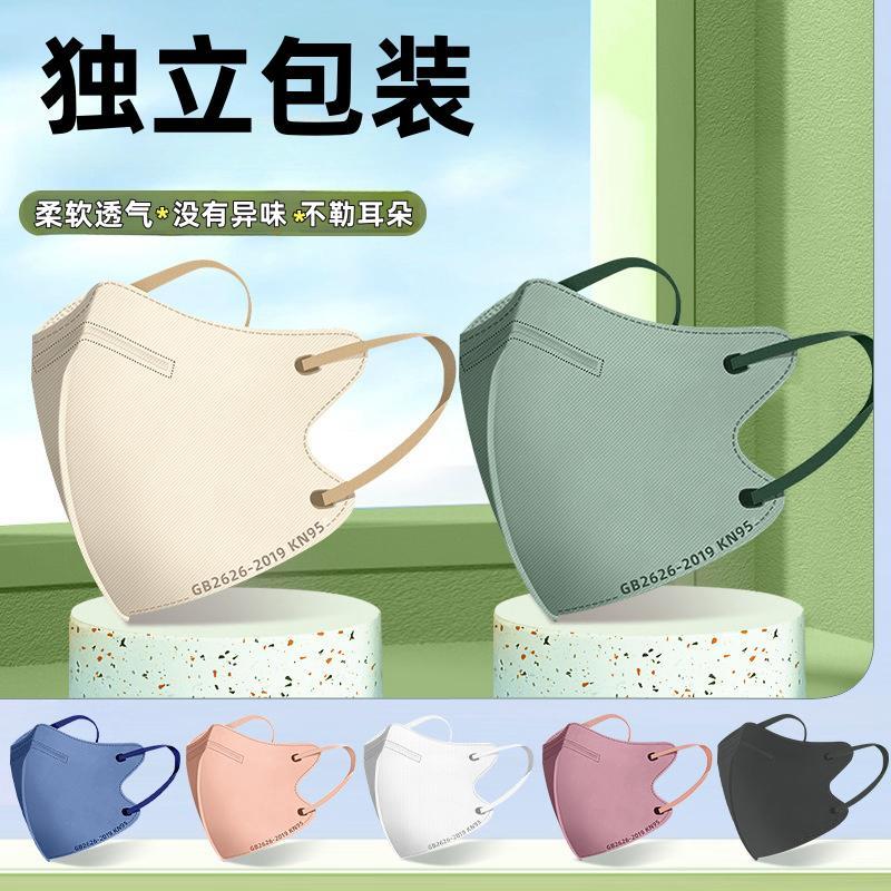 3D立体口罩透气防护柔软不勒耳