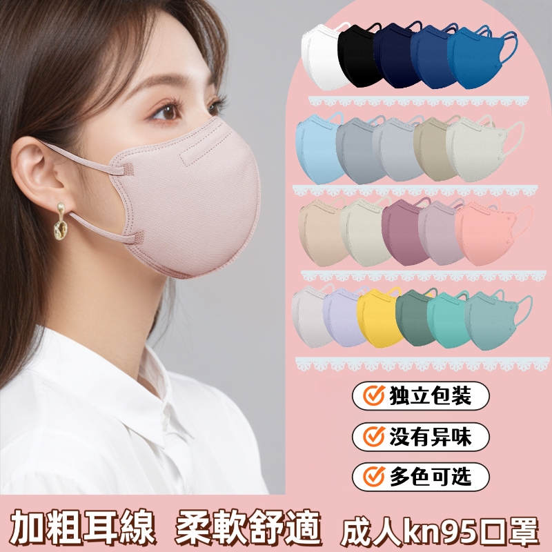 一次性4D立体防护口罩独立包装