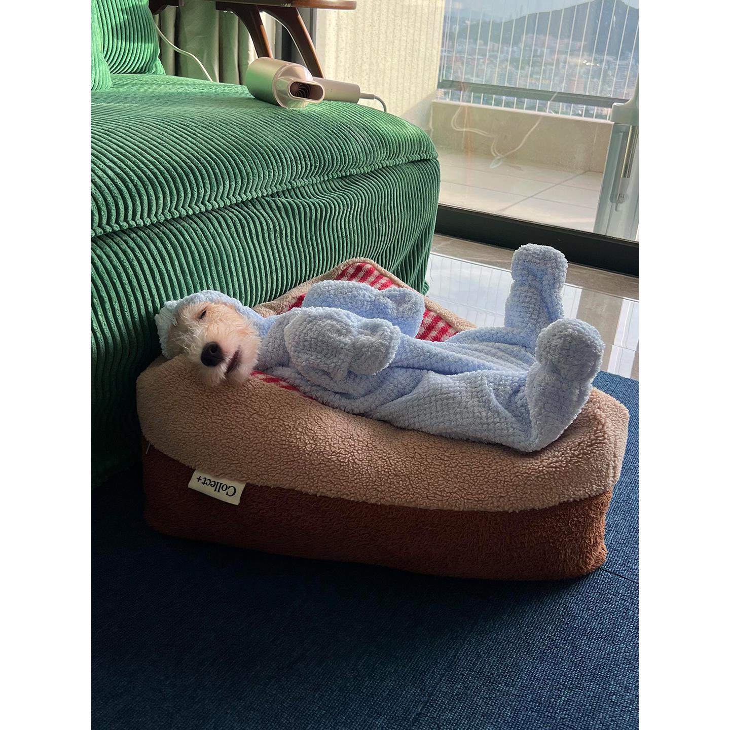 狗狗浴袍宠物狗狗连帽衣服吸水速干泰迪比熊猫咪浴巾洗澡用品毛巾