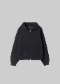 Active Black (Zipper Hoodie)