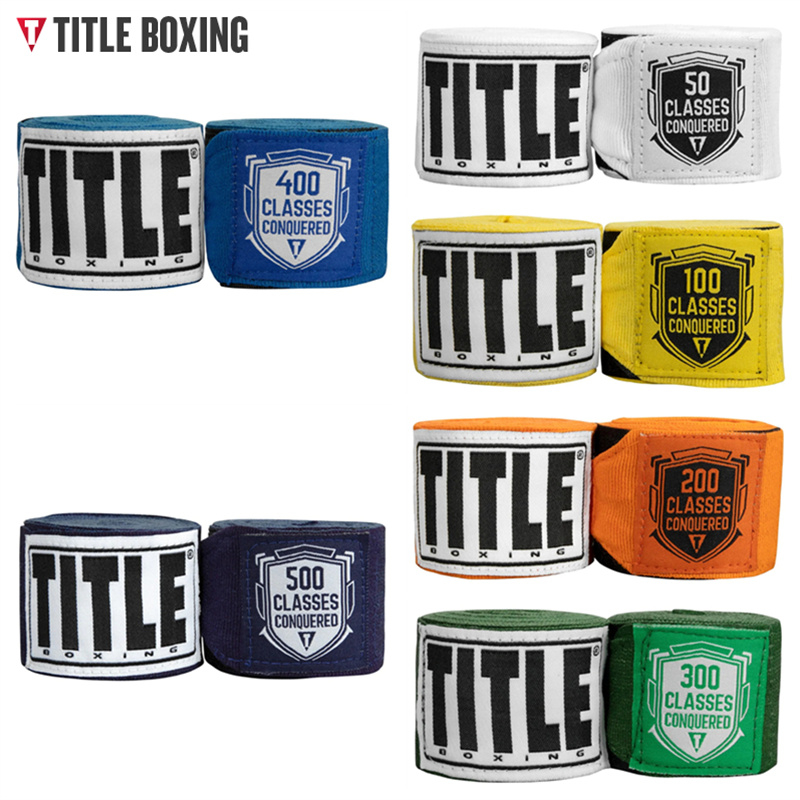 TITLE BOXING CLUB CLASSES拳击泰拳格斗绷带护手布泰拳散打拳击