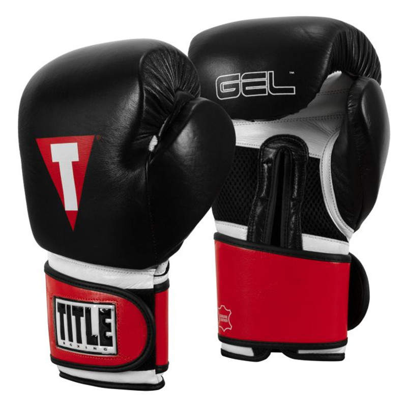 TITLE GEL WEIGHTED拳击泰拳格斗训练拳套手套负重拳套24-32OZ