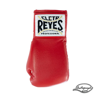 雷耶斯AUTOGRAPH GLOVES 拳击拳套挂饰饰品签名手套