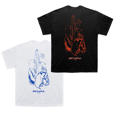 Rival Faded Gloves Graphic Tee 复古拳套图案运动休闲格斗T恤