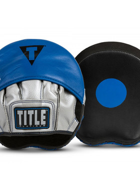 TITLE PLATINUM PALM MITTS拳击手靶泰拳散打搏击拳靶牛皮便携