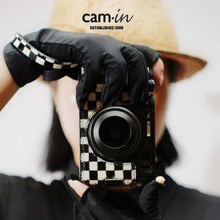 cam·in 相机手腕带马毛系列适用于富士x100vi/xt50/xt30/xe5手绳