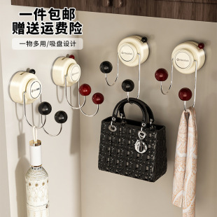 多巴胺吸盘挂钩反复拆卸不伤墙面吸盘挂钩强力吸附卧室卫生间 新款