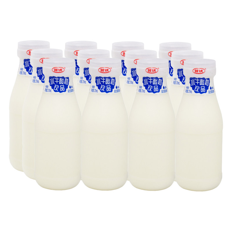 营优水牛酸奶饮品整箱特价批原味早餐奶学生儿童牛奶小瓶装饮料,咖啡/麦片/冲饮,含乳饮料,淘宝优惠券,粉丝福利购,淘宝优惠卷