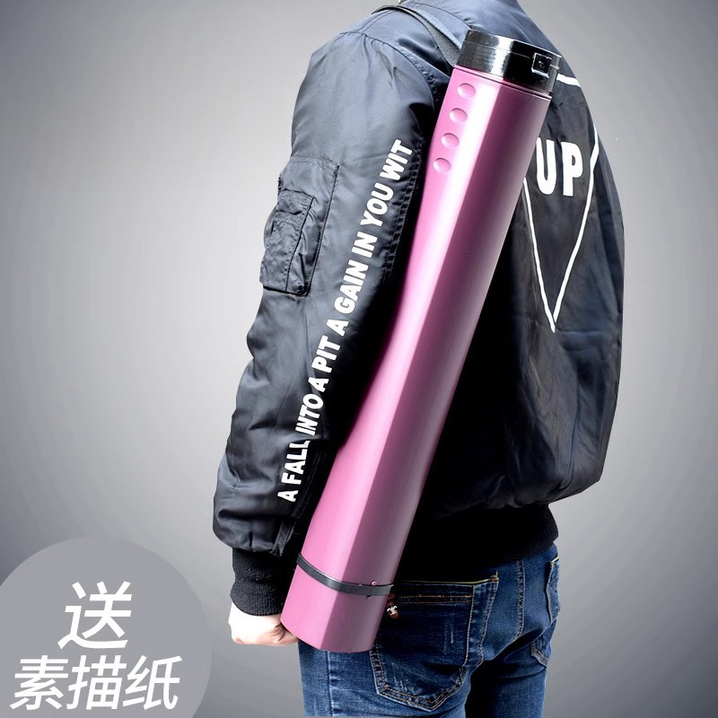 画筒伸缩纸筒图纸方形书画筒装