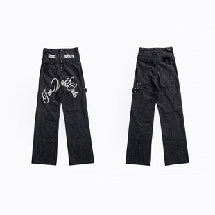 PunkFreeGuys Pants自由小子朋克贴布铆钉长裤 Patch Stud FVVO