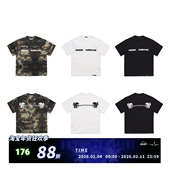 RISE 狼纹图腾logo ABOVE print FVVO shirt Wolf T恤