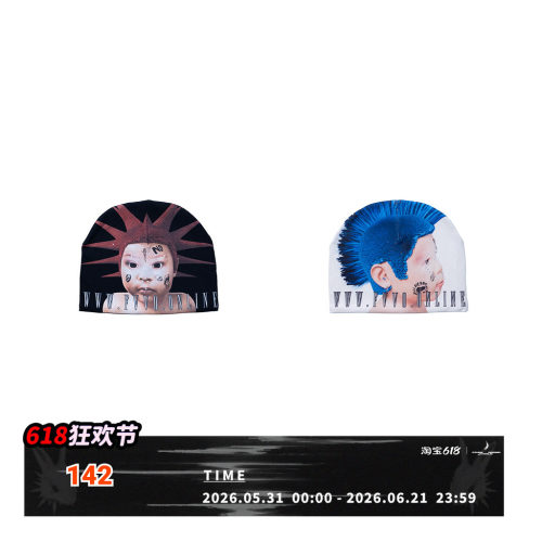 FVVO Dimension Beanie. 次元针织印花冷帽