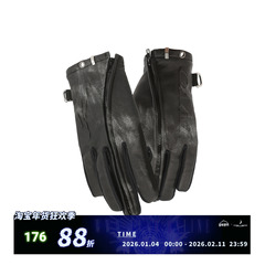 FVVO Zippered leather gloves 拉链皮质手套
