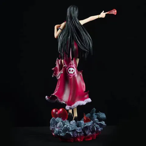 姬爆摆件海贼王手办GK美女帝九蛇衣发光模型场景汉库克