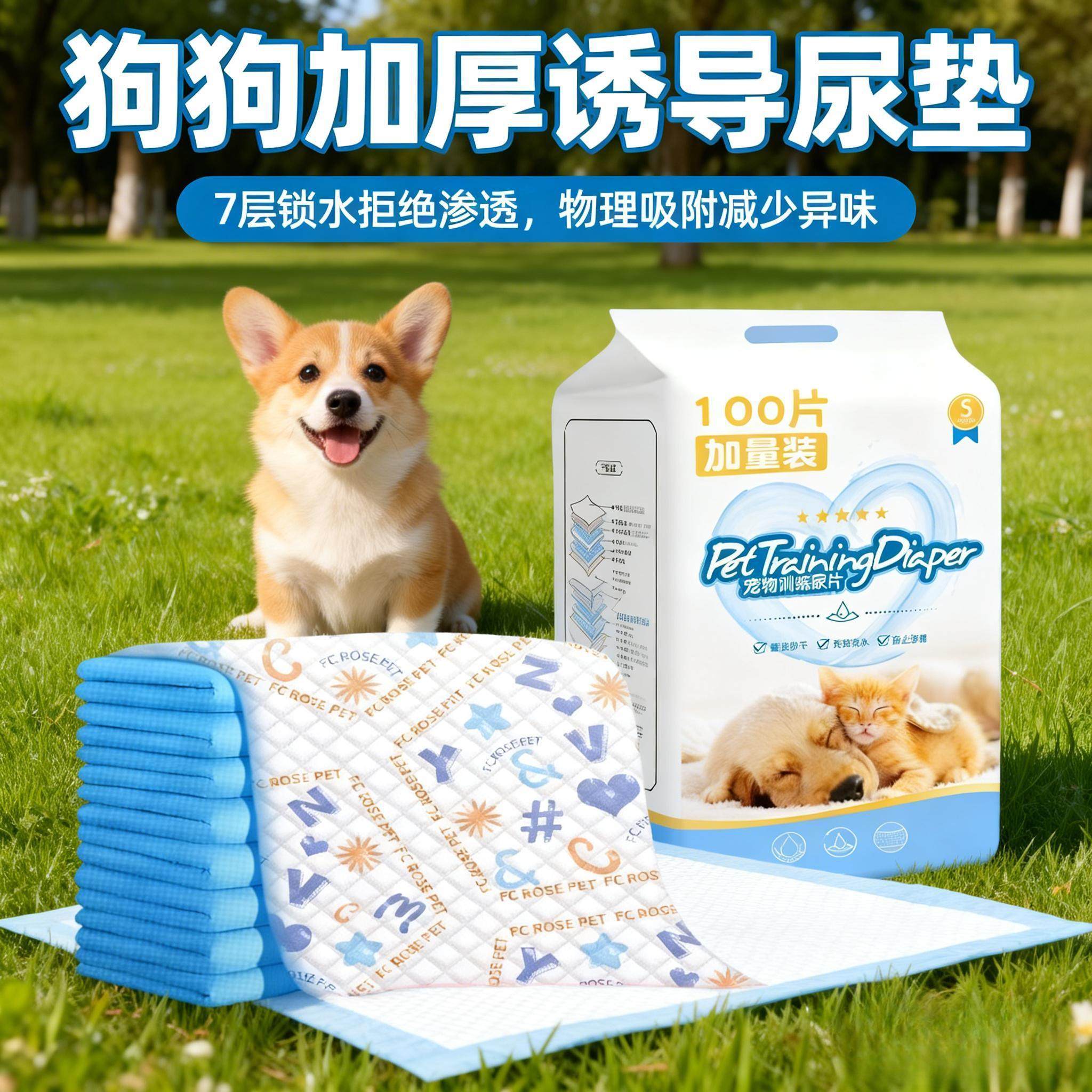 宠物一次性尿垫吸水加厚除臭