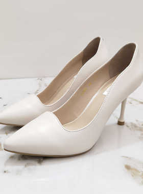 AS清仓尖头配裙单鞋细跟 高跟鞋al79702