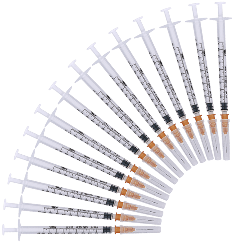 一次性注射器无菌医用针剂螺口