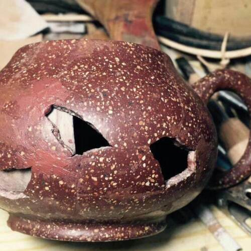 修复无痕紫砂壶修复配紫砂壶盖
